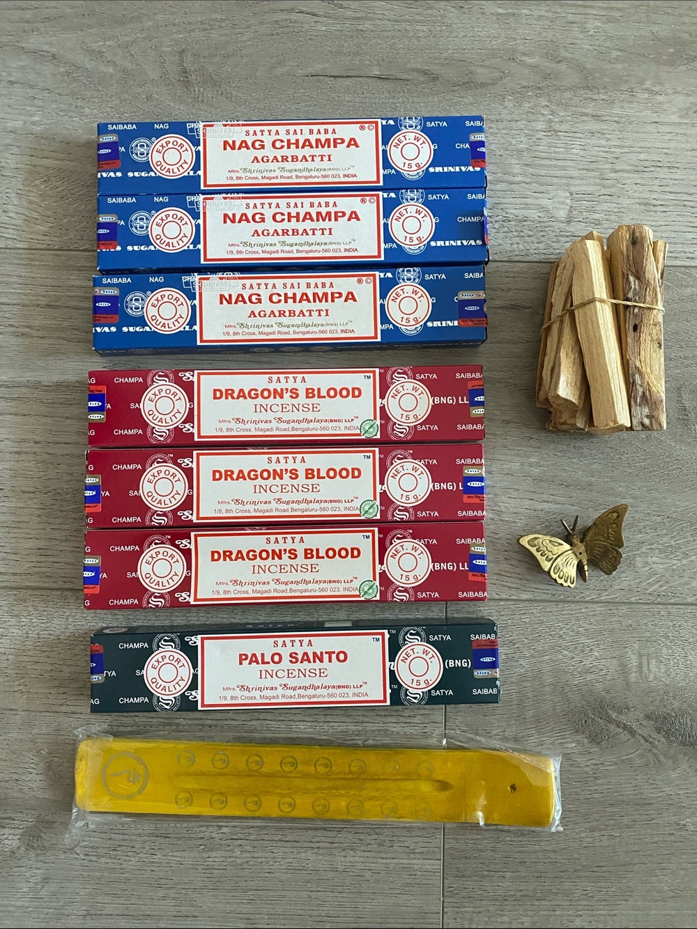 🔥Burning Bundle - incense, palo santo. Great for smudging and home rituals 🙏